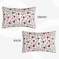 thumbnail image 2 of Honeii Tulips Flowers Decorative Throw Pillow Case - Elevate Your Couch, Sofa, or Bed with Stylish Home Decor, Perfect Gift Idea-14"x20", 2 of 6