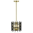 thumbnail image 3 of 3-Light Mini Pendant in Satin Brass Finish, 3 of 3