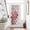 Red, variant on Blue Morocco Door Curtains for Door Window, French Sidelight Front Back Door Curtains With Tieback, Vintage Graffiti Paint Art Boho Dappled Kitchen Rod Pocket Drapes Panel, 54"x40"