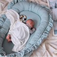 thumbnail image 2 of Nido de dormir extraíble para cama de bebé, cuna con almohada, corralito de viaje, colchón de cuna infantil Fivean unisex, 2 of 2