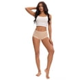 thumbnail image 5 of Unique Bargains High Waisted Tummy Control Briefs 3XL Light Beige, 5 of 6