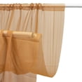 thumbnail image 2 of Efavormart Gold Chiffon Drape Curtain, Durable Flame Resistant Backdrop and Ceiling Panel With Rod Pocket - 5ftx20ft, 2 of 4