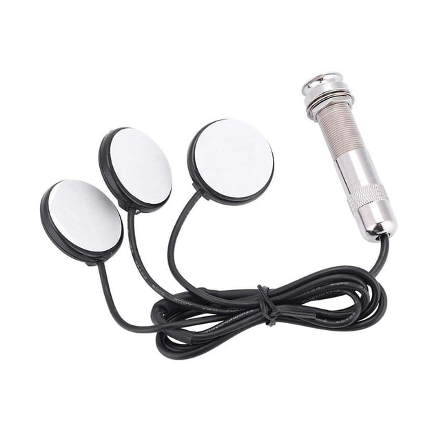 Guitarra Piezo Pickup Micrófono de contacto piezoeléctrico Hugo
