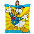 thumbnail image 1 of Donald Duck Print Throw Blanket Colorful Throw Blankets Lightweight Warm for Preschool Toddler Boys Girls, 39x59Inches, 1 of 10