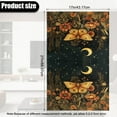 thumbnail image 6 of TSOVTHRID Butterfly Moon Floral Print Headrest Cover for Recliner Chair, PU Leather Lazy Boy Recliner Headrest Cover, Furniture Head Rest Protector for Sofa, 17x27in, 2 Pieces, 6 of 7