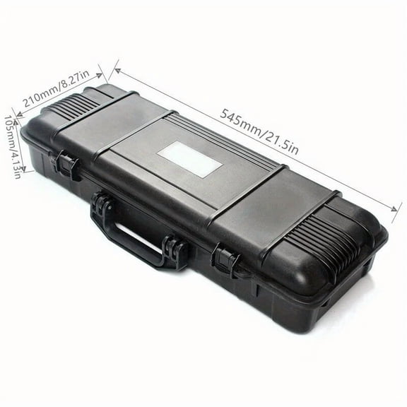 Water-repellent Hard Carry Tool Case Bag Organizer Storage Box,Camera Sealed Shockproof Safety Instrument Toolbox With Sponge
