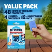 Thermacell Fuel-ZoneGuard Fuel Powered Mosquito Repellent 48-Hr Refill Pack