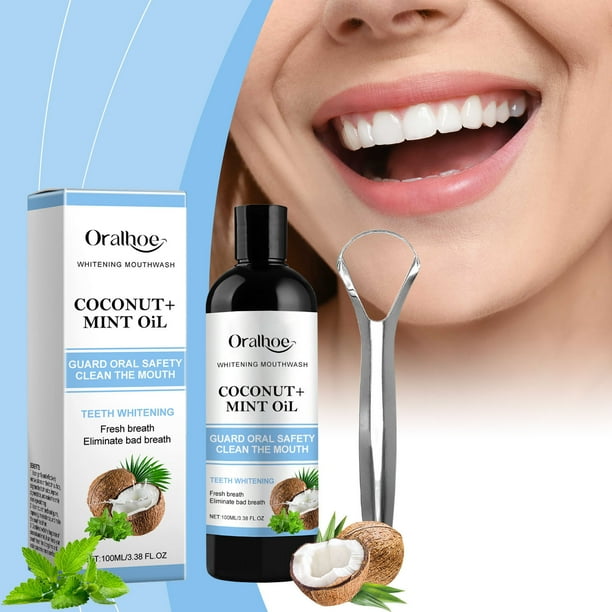 Gel Blanqueador Dental Líquido 100ml | Eliminación profunda de manchas | Fórmula Iluminadora Rápida | Ingredientes suaves que dañan la goma de mascar | Protección duradera | Cuidado bucal para una