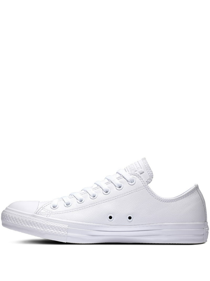 firma Morgue Tareas del hogar Converse Chuck Taylor All Star Low Leather Sneaker - Walmart.com