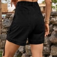 thumbnail image 4 of Cargo Jean Shorts for Women High Waisted Relaxed Fit Denim Hot Pants Casual Trendy Summer Jeans with Pockets, 4 of 7