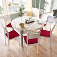 thumbnail image 3 of Elegante protector de silla, almohadilla cómoda en forma de U para silla de cocina, diseño antideslizante que garantiza un asiento seguro, tejido transpirable para mayor durabilidad y estilo,, 3 of 5