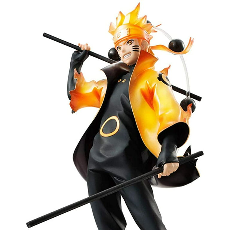 Naruto Uzumaki Sage Mode Action Figure Toy Model Shippuden Figurine PVC  Doll