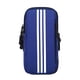thumbnail image 2 of Soidarity Cierre de cremallera Bolsa para el brazo del teléfono móvil Senderismo Correr Bolsa de almacenamiento ajustable Fitness Entrenamiento Teléfono Ropa Deportiva, Zapatos Azul Soidarity OD028879-02B, 2 of 6