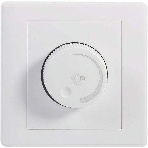 Wall-Mounted Touch-On/OFF Switch for Adjustable Lighting Control Rotary LED Dimmer