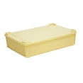 thumbnail image 2 of Caja para fermentar masa de pizza con tapa. Caja para fermentar pan. Almacenamiento versátil de masa. Amarillo grande, 2 of 9