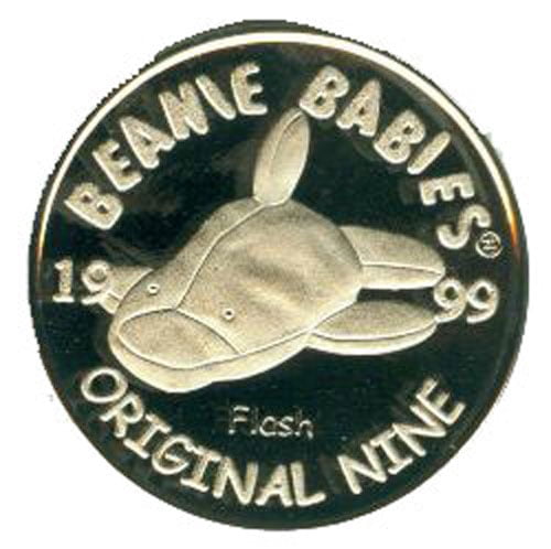 flash the dolphin beanie baby