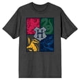 thumbnail image 6 of Harry Potter Horgwarts founders Collage Charcoal Men's T-Shirt-M, 6 of 7