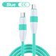 thumbnail image 3 of Cable USB tipo C dual de 60 W, cable de carga rápida USB tipo C a tipo C para iPhone 15, 16, Samsung y Xiaomi., 3 of 5