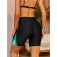 thumbnail image 6 of Alove Womens Swimming Shorts Beach Shorts Qucik-drying High-waisted Swim Bottoms Solid Color no Pockets, 6 of 6