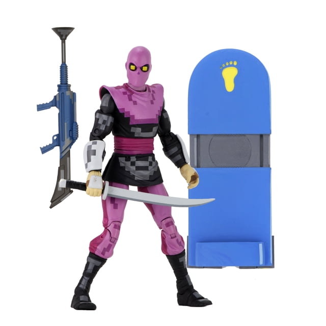 Figura de accion NECA TMNT Tortugas Ninja en el Tiempo Soldado Clan del Pie 7 pulgadas