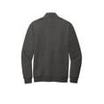 thumbnail image 4 of District V.I.T.Fleece 1/4-Zip DT6106 - 4XL Heathered Charcoal, 4 of 4