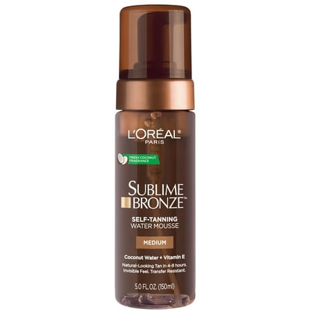 L Oreal Paris Sublime Bronze Hydrating Self Tanning Water Mousse