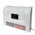 thumbnail image 1 of Enerco Tech Space Heater F236330 Buddy MHBEW150FATRW; Indoor Use; Electric; Wall Mount; 5118 BTU Per Hour; 120 Volt Voltage Rating/1500 Watt Power Consumption; Eco/Low/High 3 Heat Setting, 1 of 3