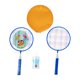 thumbnail image 1 of Raqueta de bádminton para niños, red de nailon con bolsa de almacenamiento, ligera, para jugar al bádminton. Azul, 1 of 9