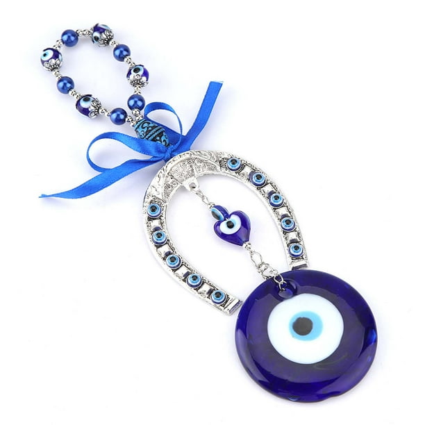 Ojo de Alá Turco Turco Colgante Hogar Turco Azul Mal de Ojo Bendición Amuleto de Colgante de Pared Decoraciones Colgante Decoración del Hogar Musulmán
