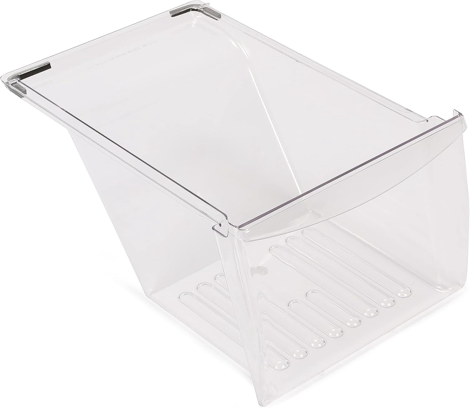 Refrigerator Crisper Drawer Pan Replacement for 240337103 PS429854 Refrigerator Pan Shelf Replacement Plastic Clear