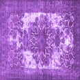 thumbnail image 1 of Ahgly Company Indoor Square Persian Purple Traditional Area Rugs, 4' Square, 1 of 4