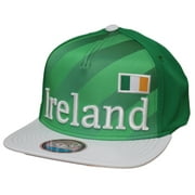 Team Ireland World Cup Soccer Federation "Jersey" Flat Bill Snap Back Hat