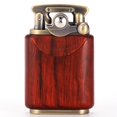 thumbnail image 1 of En Solde Outils de Menuiserie Briquet à Pétrole Rétro en Bois de Rose avec Flamme Douce, 1 of 8