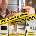 thumbnail image 6 of ZAZFO 50ft 14/2 Indoor Electrical Wire,14 Gauge 600V Copper Grounded Wire,ETL Listed,White, 6 of 8