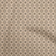 thumbnail image 1 of oneOone Silk Tabby Peach Fabric Tribal Fabric For Sewing Printed Craft Fabric By The Yard 42 Inch Wide, 1 of 1