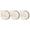 White, variant on lanema Multipurpose Pack of 3 Suction Cup Hook with Clip for Home Bathroom Window Display Clear Designs Clip Holders