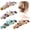 Multicolor-4, variant on 4 Pack Luxury Glitter Sparkly Jeweled Gems Korean Decorative Crystal Rhinestone Flower Strong Metal French Barrettes Snap Alligator Hair Clips Headpieces Accessories for Women Girls