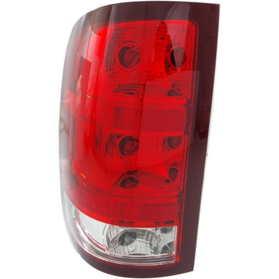 KarParts360 For 2007-2013 GMC Sierra 1500 Tail Light Assembly Driver Side w/Bulbs Replaces GM2800208 | 15206399