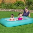 thumbnail image 2 of Alberca Inflable Bestway Infantil Verde Turquesa 102 Lt Plástico PVC Resistente, 2 of 4