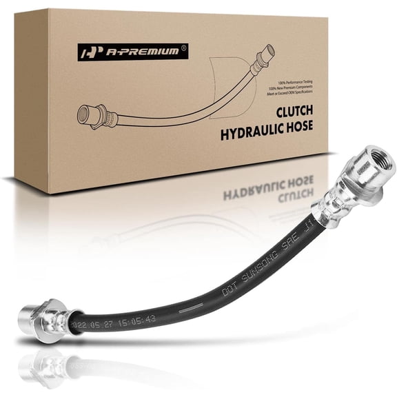 A-Premium Clutch Hydraulic Hose Line Compatible with Honda Civic 1992-1995, Civic del Sol 1995-1997 & Acura Integra 1994-2001 1.5L 1.6 1.8L, Replace# 46961SR2G01, 46961SR3A02