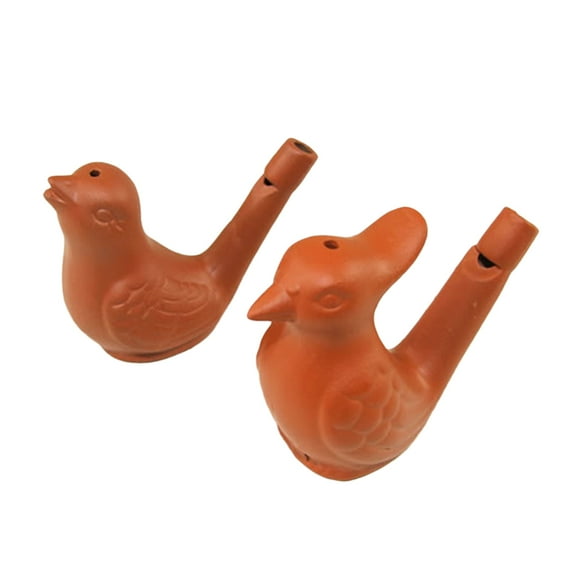 NUOLUX 2pcs Musical Whistle Bird Whistle Whistle DIY Whistle Outdoor Supplies for Signaling
