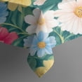 thumbnail image 2 of Pioneer Flower Floral Print Pattern Rectangle Tablecloth 60"x102",Waterproof Polyester Rectangle Table Cloth, Wipeable Spillproof Polyester Tablecloth for Dining, Camping, Indoor and Outdoor, 2 of 6