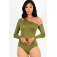 thumbnail image 6 of Asymmetric Cut Out Bodysuit with One Shoulder, 6 of 8