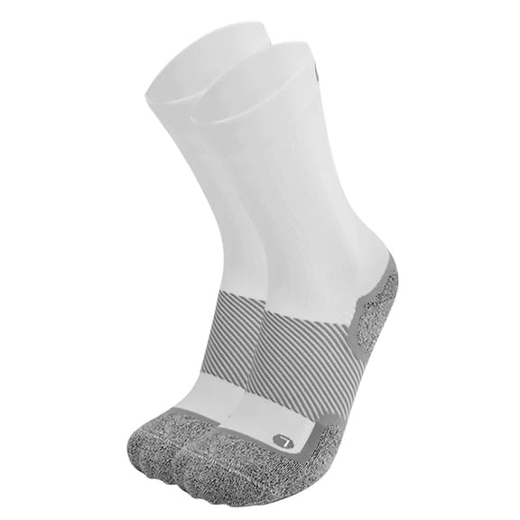 OS1st Unisex Wellness Performance Crew Socks White - OS1-3834W WHITE
