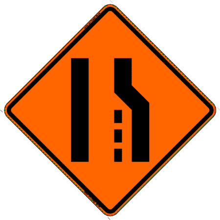 

Cortina Safety 29.5 Roll Up Sign Merge Left Symbol (2 Pack)