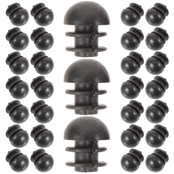 OUNONA 100pcs Cabinet Hole Plug 13mm Furniture Decorative Cap