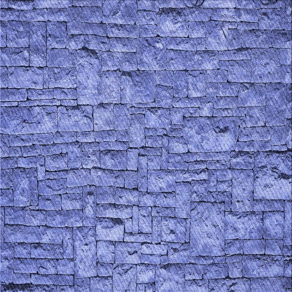 Ahgly Company Indoor Square Patterned Sky Blue Dress Blue Area Rugs, 5' Square