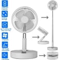 thumbnail image 1 of POINTERTECK Ventilateur sur Pied Portable Pliant à Piédestal USB Rechargeable Télescopique Ventilateur de Table pour Plancher, 1 of 15