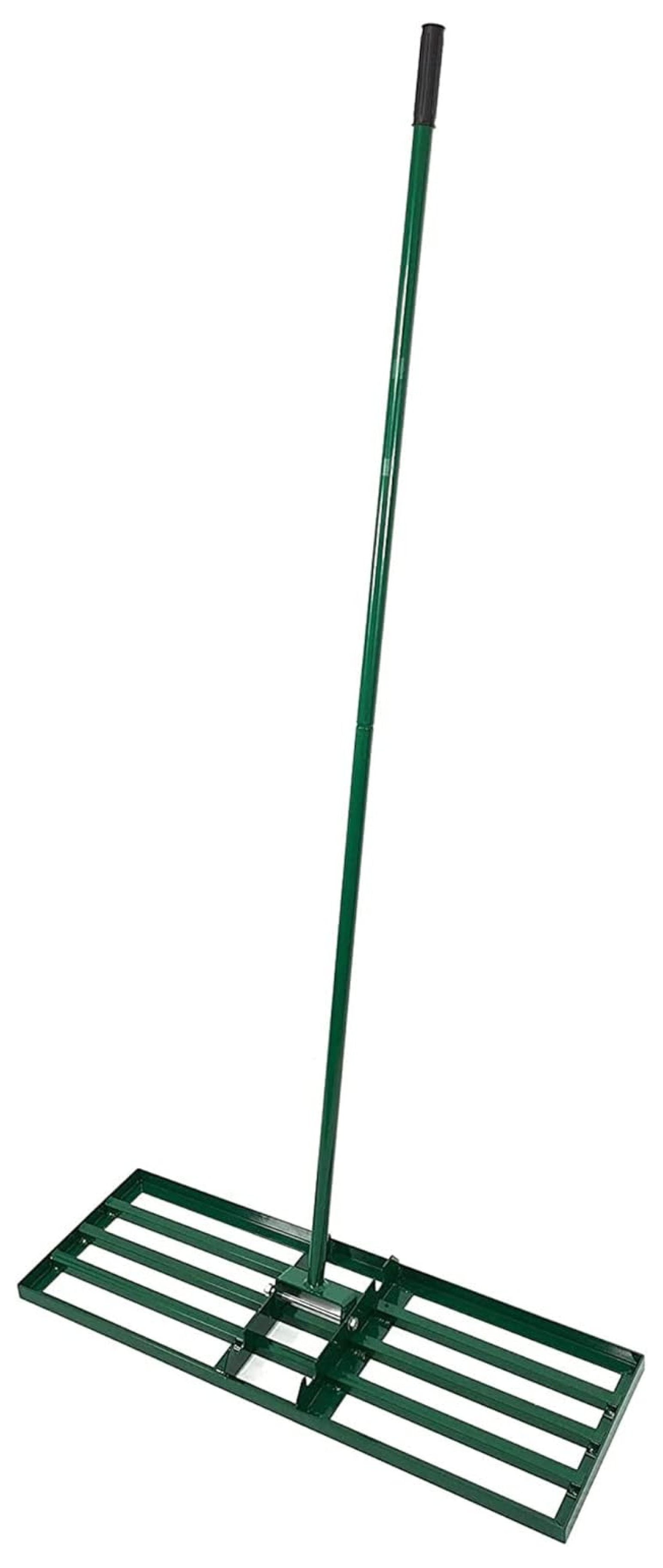 Lawn Leveling Rake – 36" Steel Handle Yard Leveler, Lawn Level Tool for Creating a Flat Surface - Works for Soil, Dirt, Topdressing, and Ground