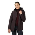 thumbnail image 2 of Free Country Women's Thermo Super Softshell® Zip Up Jacket Bark L, 2 of 3